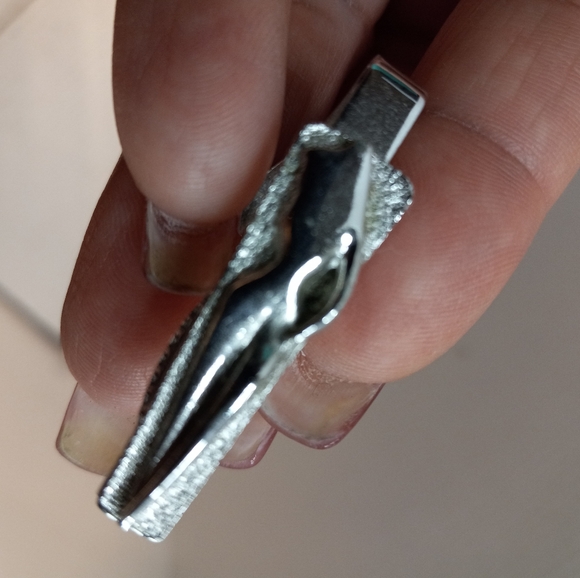 Vintage Tie Brooch T10 Jewelry Accessory Pin Neck Ties Preppy Business Office - Picture 1 of 9